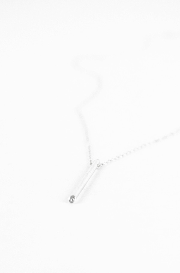 Still House White Diamond Silver Ossu Necklace Still House White Diamond Silver Ossu Necklace