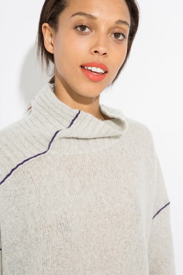 Paychi Guh Cozy Mock Pullover Paychi Guh Cozy Mock Pullover