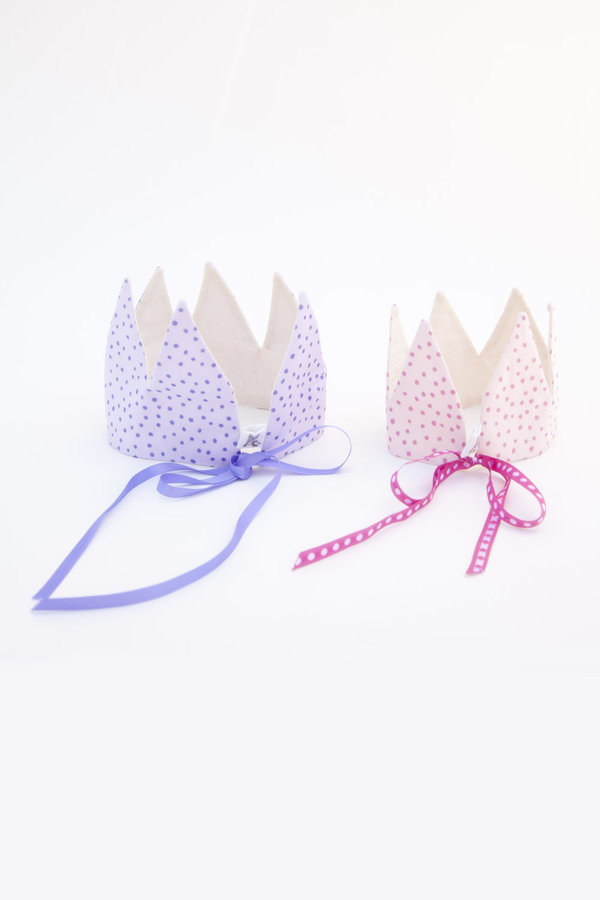 crown - pink sparkle dots crown - pink sparkle dots
