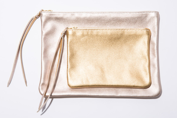 moses nadel Metallic Medium Pouch moses nadel Metallic Medium Pouch
