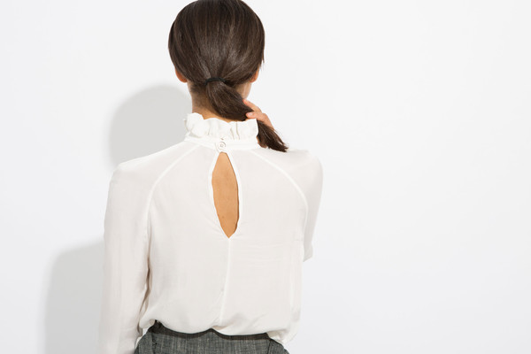 Suzanne Rae Ruffle Neck Top Suzanne Rae Ruffle Neck Top