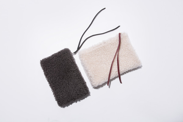 Moses Nadel Shearling Pouch Moses Nadel Shearling Pouch