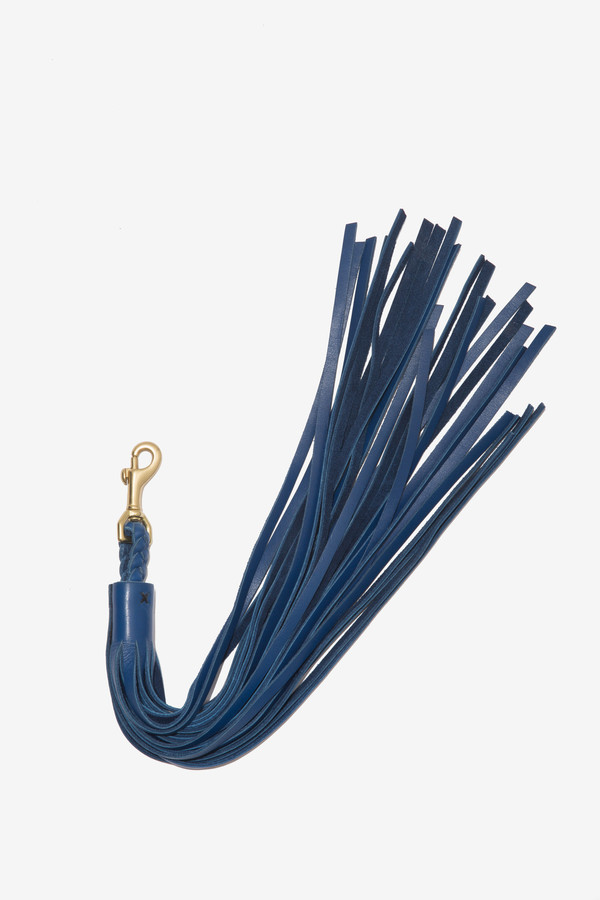 Moses Nadel Tassel Charm Blue Moses Nadel Tassel Charm Blue