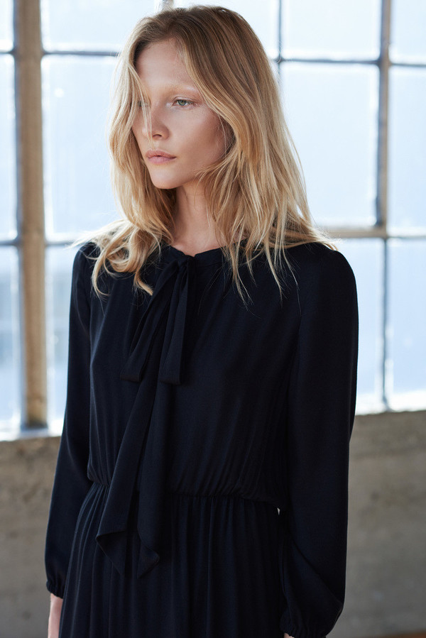 Kamperett Camille Bow Neck Dress Kamperett Camille Bow Neck Dress