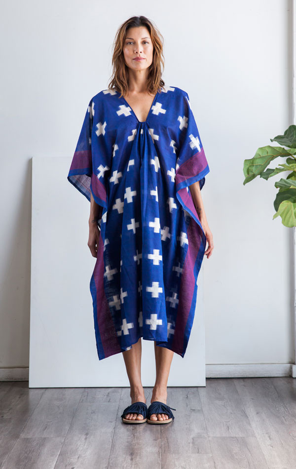 Two Blue Plus caftan Two Blue Plus caftan