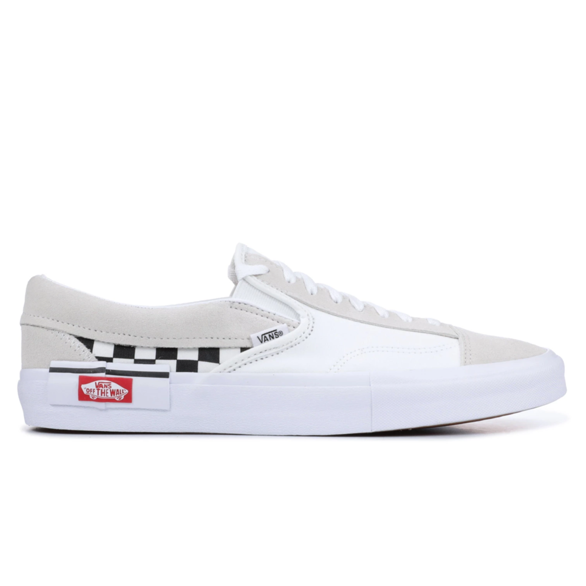 vans slip on cap checkerboard