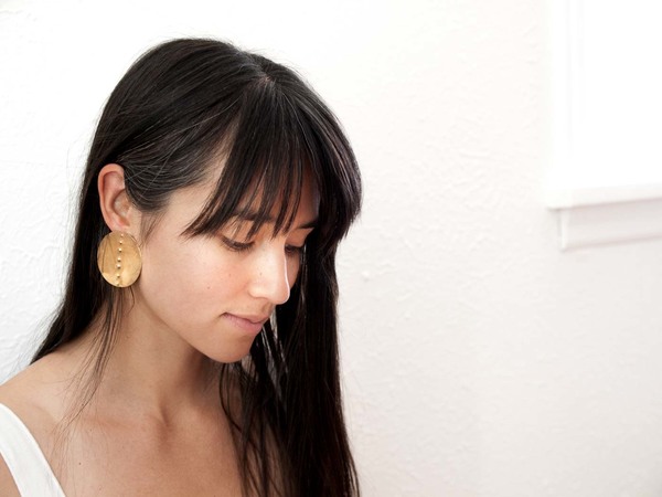 Laurel Hill Jewelry Petroglyph Disc Earrings Laurel Hill Jewelry Petroglyph Disc Earrings