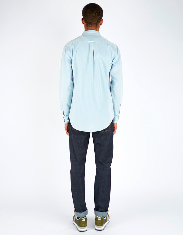 Men's Assembly Label Endless Denim Shirt Pale Denim Men's Assembly Label Endless Denim Shirt Pale Denim
