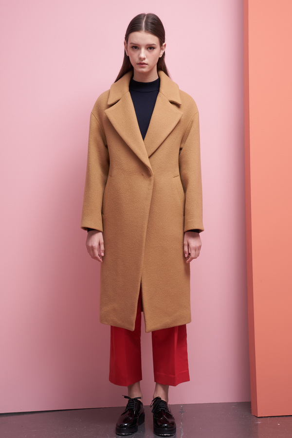 LOOKAST Oversized Long Wool Coat- Camel LOOKAST Oversized Long Wool Coat- Camel