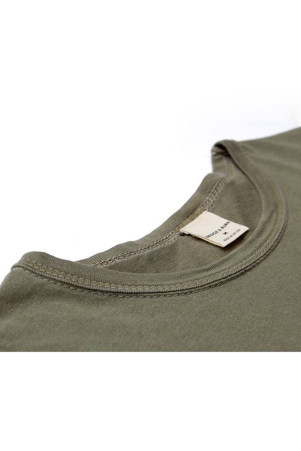 Men's Bridge & Burn Slim Crew Olive Men's Bridge & Burn Slim Crew Olive