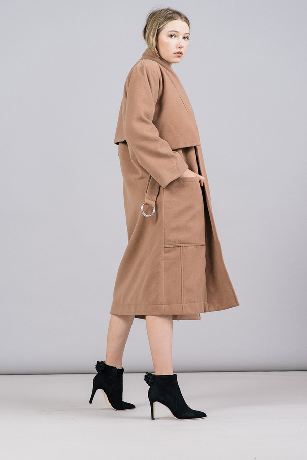 House of Sunny Celina Wrap Coat House of Sunny Celina Wrap Coat