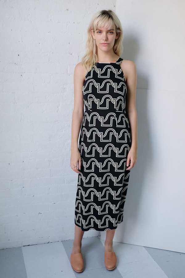 Dusen Dusen high neck dress Dusen Dusen high neck dress