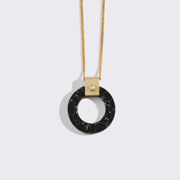 Metalepsis Projects Wheel Pendant - Black Metalepsis Projects Wheel Pendant - Black