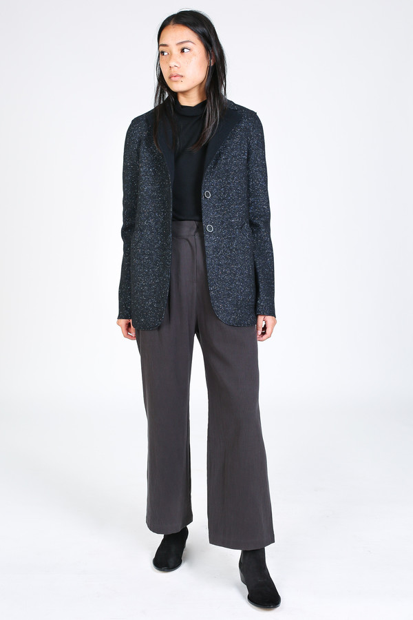 Harris Wharf London Outdoor jacket in dark blue Harris Wharf London Outdoor jacket in dark blue