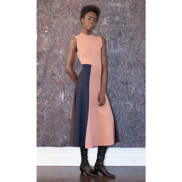 Pari Desai Color Blocked Skirt - Multi Pari Desai Color Blocked Skirt - Multi