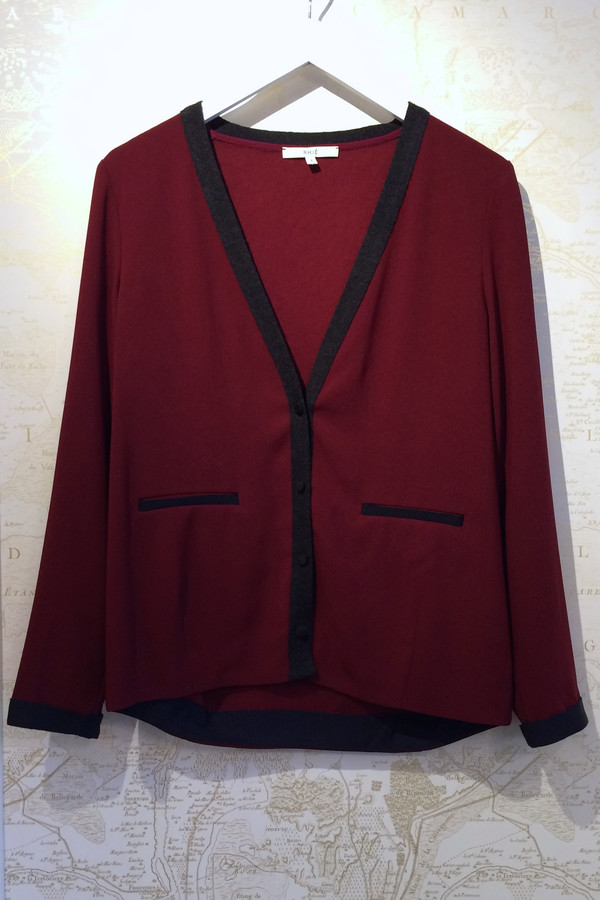 Rhié Colour Block Knit Cardigan Rhié Colour Block Knit Cardigan