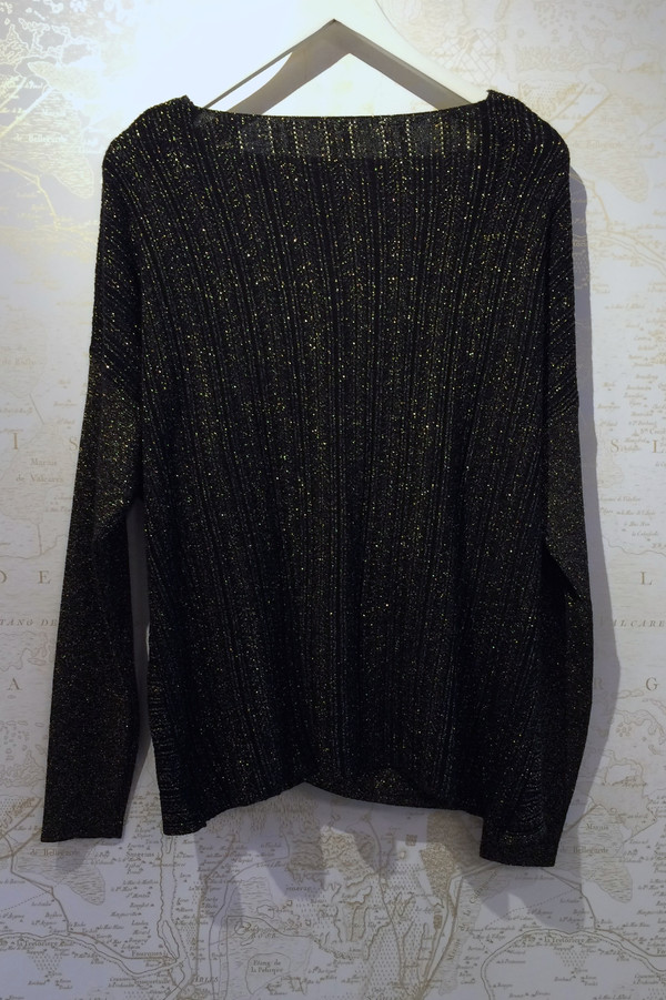 Derek Lam 10 Crosby Lurex Cross Front Sweater Derek Lam 10 Crosby Lurex Cross Front Sweater