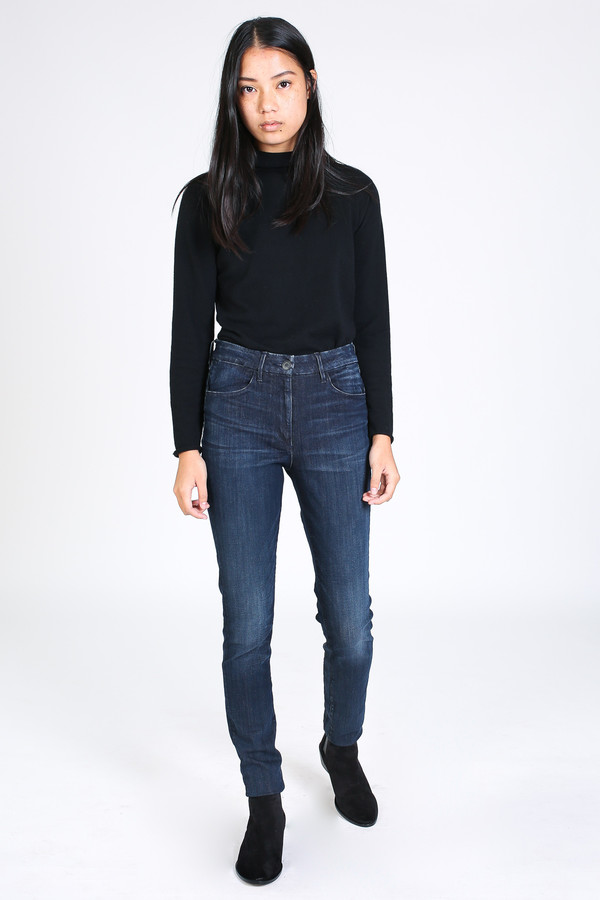 3x1 High rise channel seam skinny jean in strike 3x1 High rise channel seam skinny jean in strike