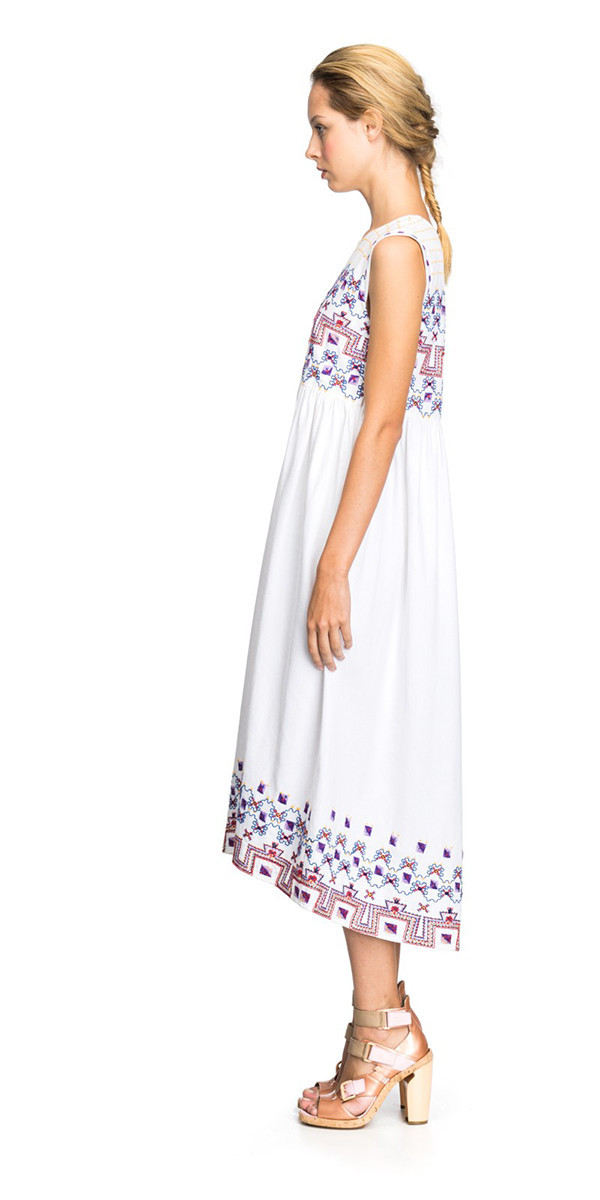 SUNO EMPIRE WAIST MAXI DRESS SUNO EMPIRE WAIST MAXI DRESS