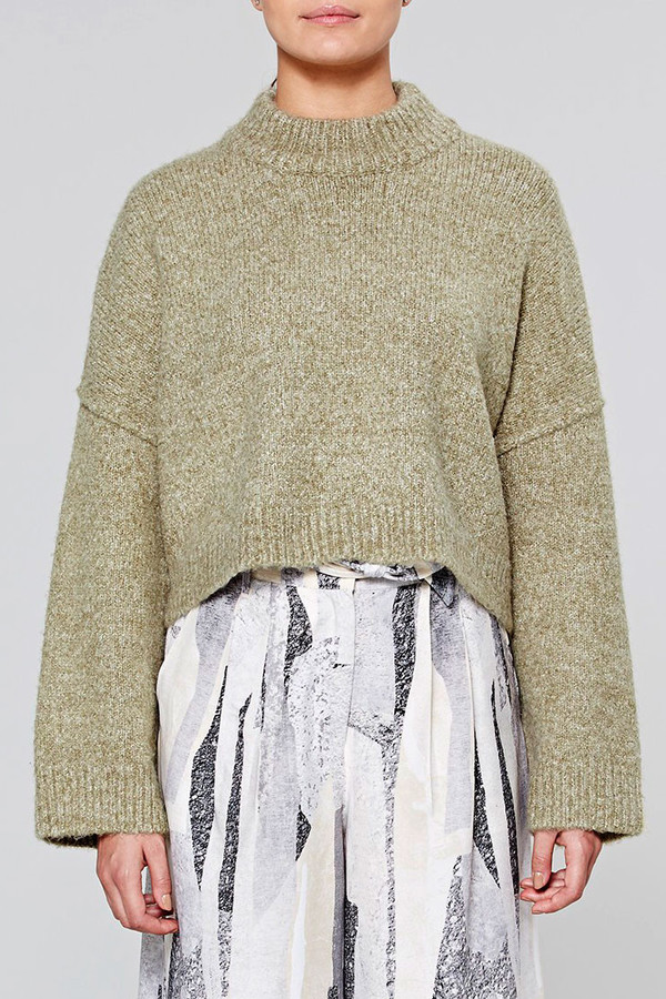 Native Youth Riverine Crew Neck Sweater Native Youth Riverine Crew Neck Sweater