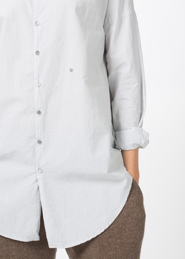 Album di Famiglia Korean Pinstripe Shirt Album di Famiglia Korean Pinstripe Shirt
