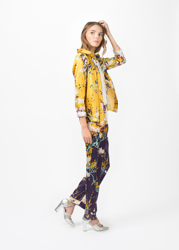 Laura Urbinati Silk Pajama Shirt Laura Urbinati Silk Pajama Shirt