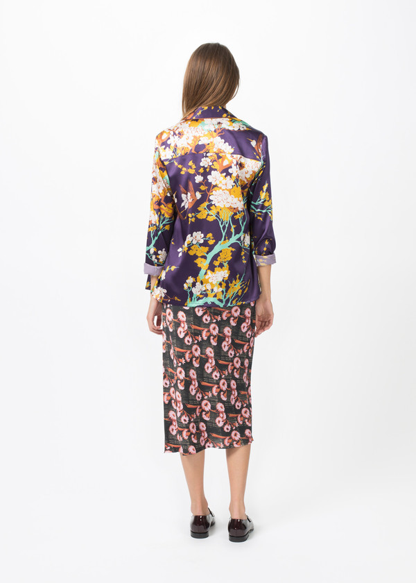 Laura Urbinati Silk Pajama Shirt Laura Urbinati Silk Pajama Shirt