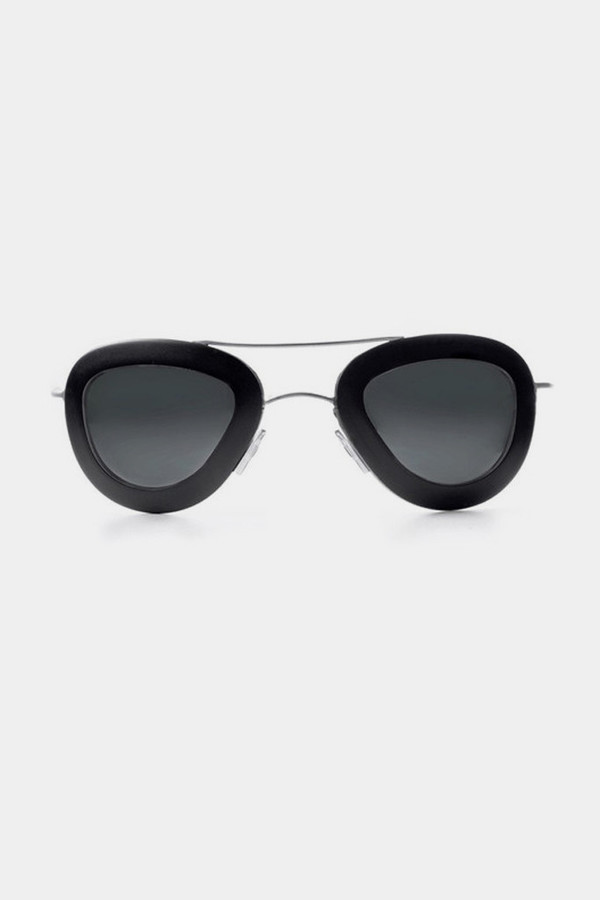 Men's Haal Aluminum Erika Sunglasses - Black/Black Men's Haal Aluminum Erika Sunglasses - Black/Black