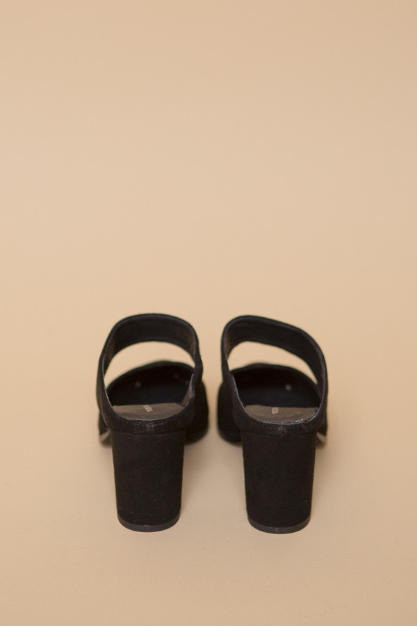 Intentionally Blank Missy Heel in Black Suede Intentionally Blank Missy Heel in Black Suede