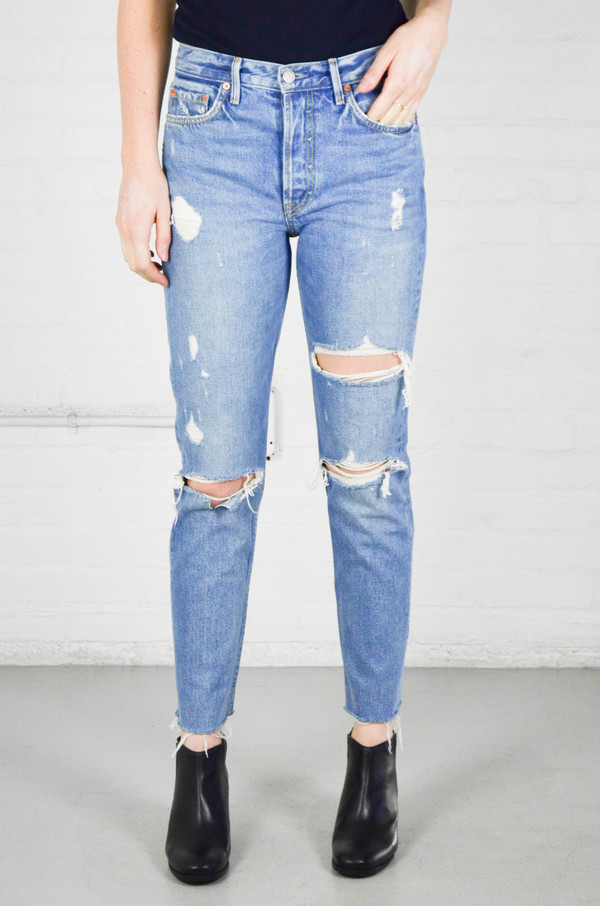 GRLFRND Karolina High-Rise Skinny Jean w/o Back Slit GRLFRND Karolina High-Rise Skinny Jean w/o Back Slit