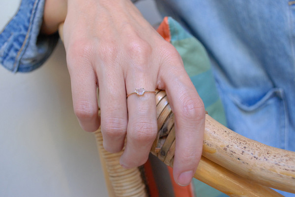 Kristen Elspeth Herkimer Diamond Ring Kristen Elspeth Herkimer Diamond Ring