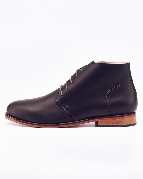 Men's Nisolo Emilio Chukka Boot Noir 5 for 5 Men's Nisolo Emilio Chukka Boot Noir 5 for 5