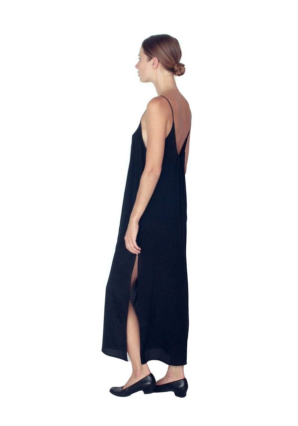 Strathcona Black Silk Slip Dress Strathcona Black Silk Slip Dress