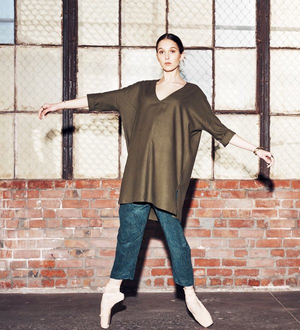 Ali Golden Kimono Tunic Black Ali Golden Kimono Tunic Black