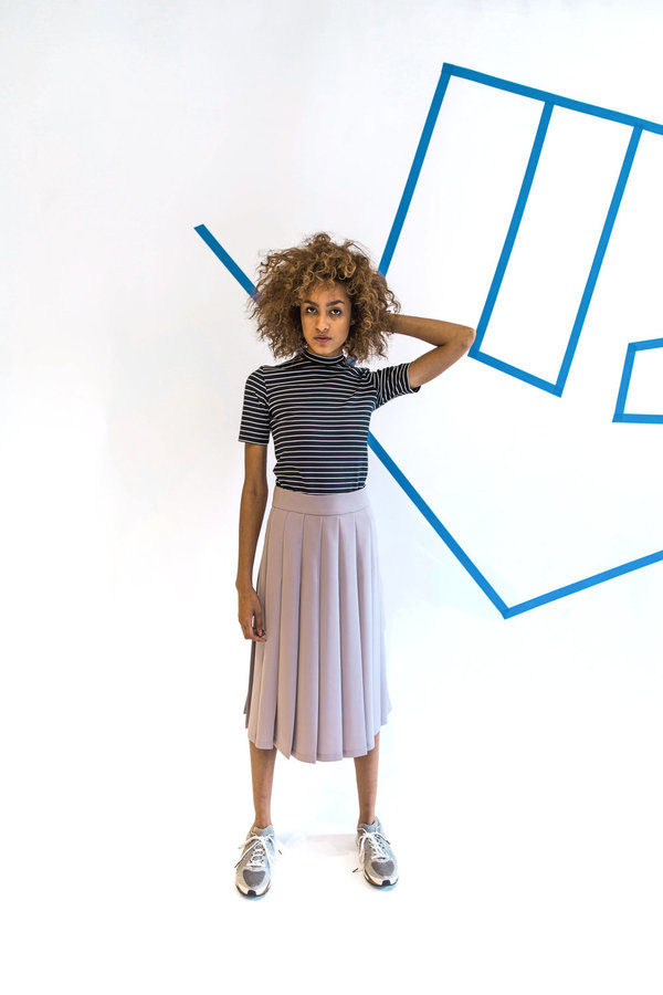 Nomia Midi Pleated Skirt - Mauve Nomia Midi Pleated Skirt - Mauve
