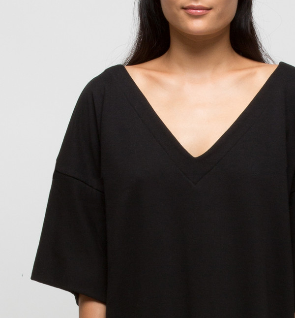 Kowtow Snap Shot Dress Black Kowtow Snap Shot Dress Black