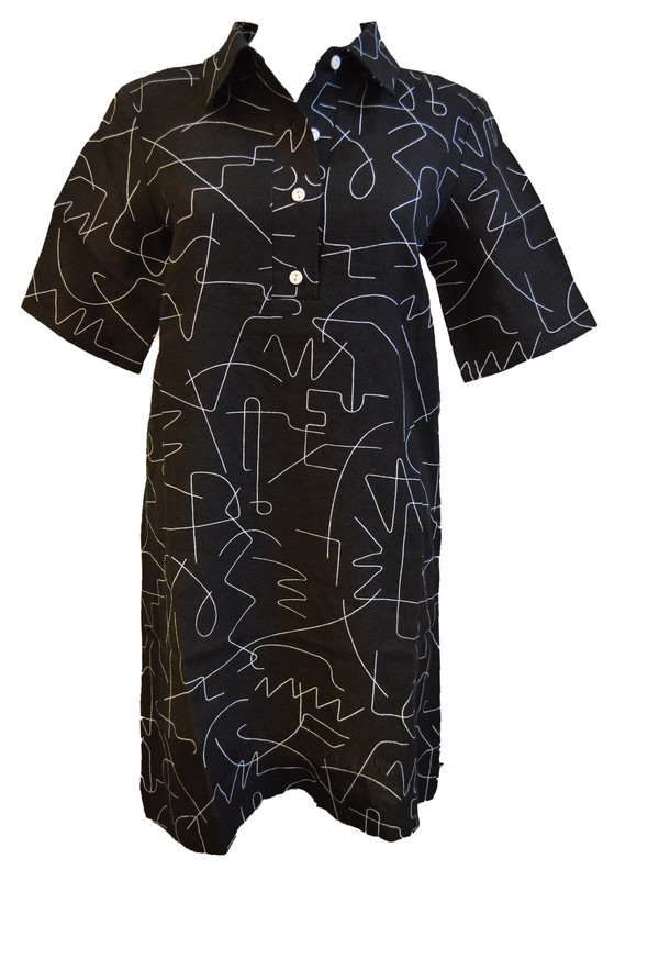 Dusen Dusen Short Collared Dress Dusen Dusen Short Collared Dress