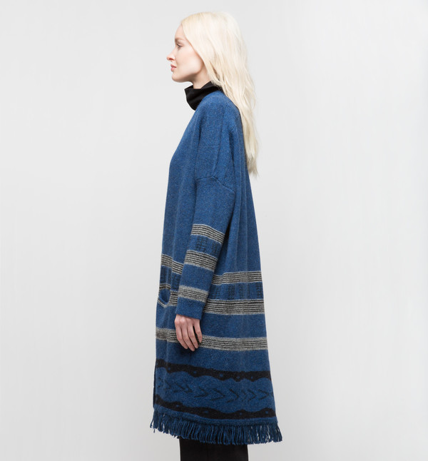 Lemlem Dilla Cardigan Blue Lemlem Dilla Cardigan Blue