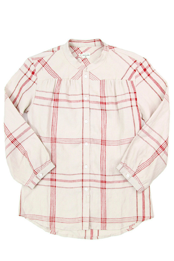 Bridge & Burn Hemlock Natural Red Plaid Bridge & Burn Hemlock Natural Red Plaid