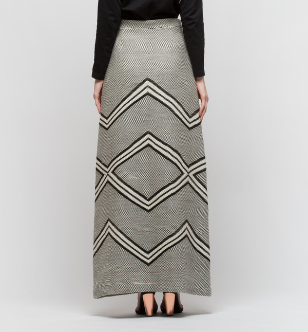 VOZ Ojos Skirt Ivory/Black VOZ Ojos Skirt Ivory/Black