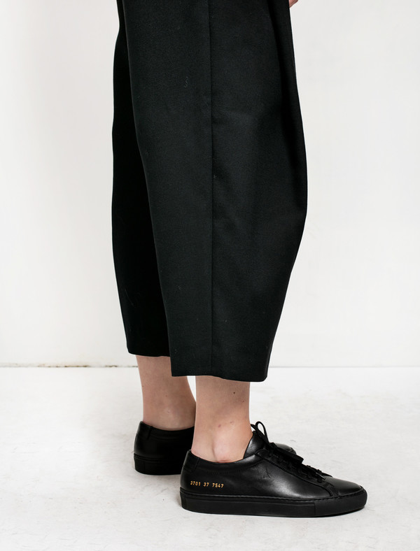 Ys by Yohji Yamamoto Womens Tuck Pleat Trousers Ys by Yohji Yamamoto Womens Tuck Pleat Trousers