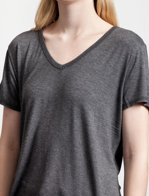 Organic by John Patrick V Tee Charcoal Organic by John Patrick V Tee Charcoal
