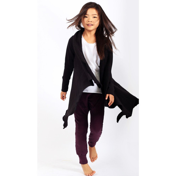 Kid's Mimobee Freebird Long Wrap - Black Kid's Mimobee Freebird Long Wrap - Black