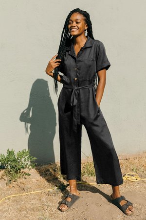 lacausa bungalow jumpsuit