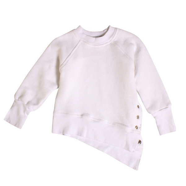 Kid's Mimobee Weekender Lace-Up Sweat - White Kid's Mimobee Weekender Lace-Up Sweat - White