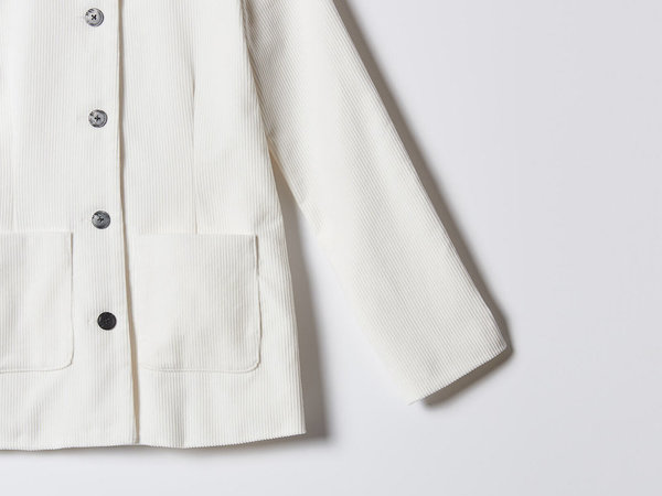 Maryam Nassir Zadeh Clara White Cord Jacket Maryam Nassir Zadeh Clara White Cord Jacket