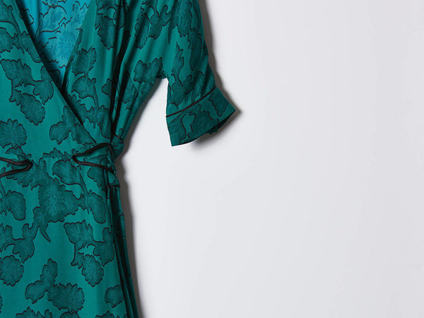 Mayle Georgette Wrap Dress Mayle Georgette Wrap Dress