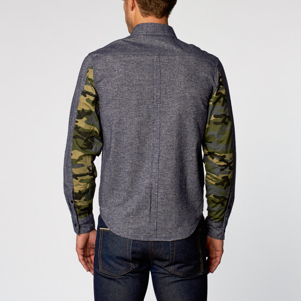 Men's Wolf & Man Hunter Shirt Men's Wolf & Man Hunter Shirt