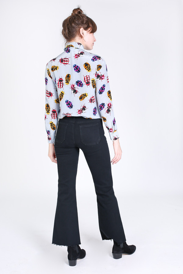 Tracy Reese Button up shirt in racecar bobon Tracy Reese Button up shirt in racecar bobon