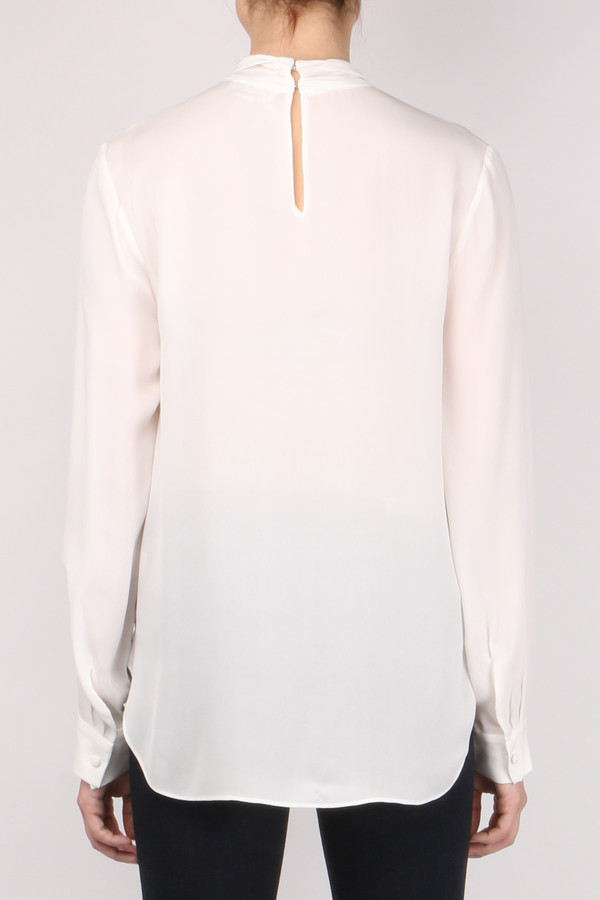 L'agence Kendra Knot Collar Blouse L'agence Kendra Knot Collar Blouse